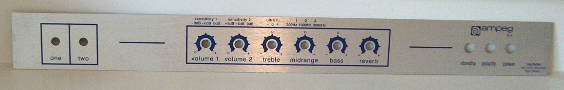 VT22/V4 Blue Faceplate